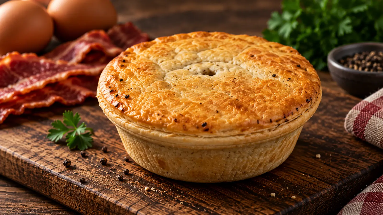 Breakfast pie